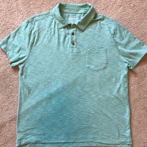 Mossimo Supply Co. Men’s Polo XL - Mint Green/White Marled Color